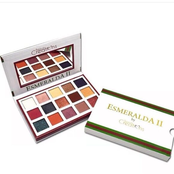 New with box Esmeralda 2 by Beauty Creations Eyeshadow Palette - Picture 3 of 8